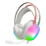 Auriculares Gamer Pc Led Rgb Headset Microfono Netmak N-25